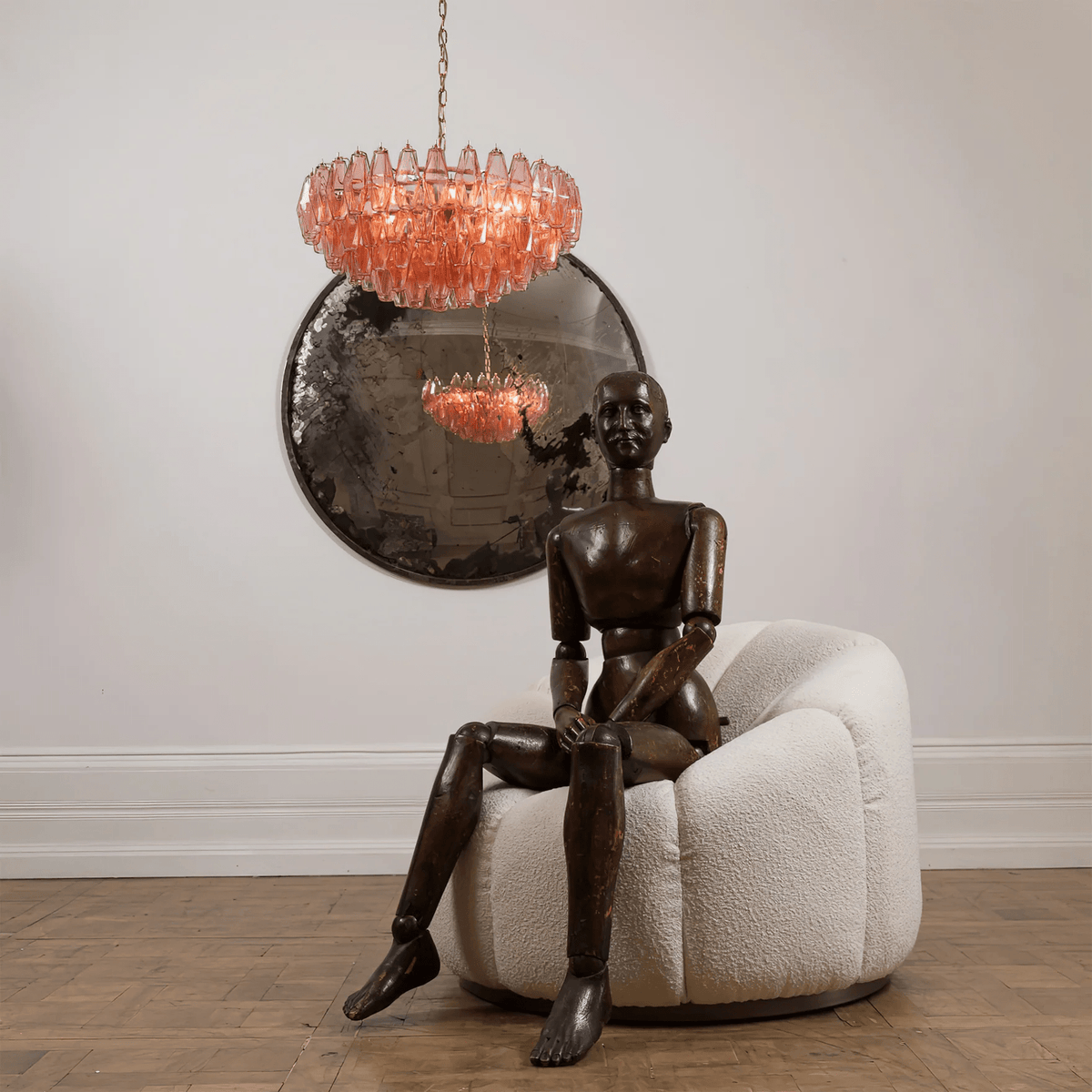 Morrelash Glass Chandelier-Moonnatur
