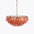 Morrelash Glass Chandelier-Moonnatur