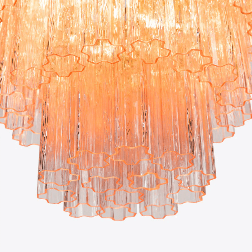 Merrenrose Glass Chandelier-Moonnatur