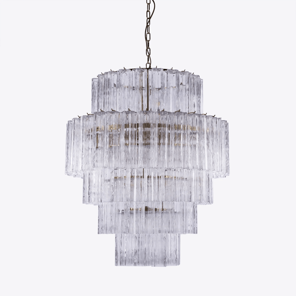 Merrenrose Glass Chandelier-Moonnatur