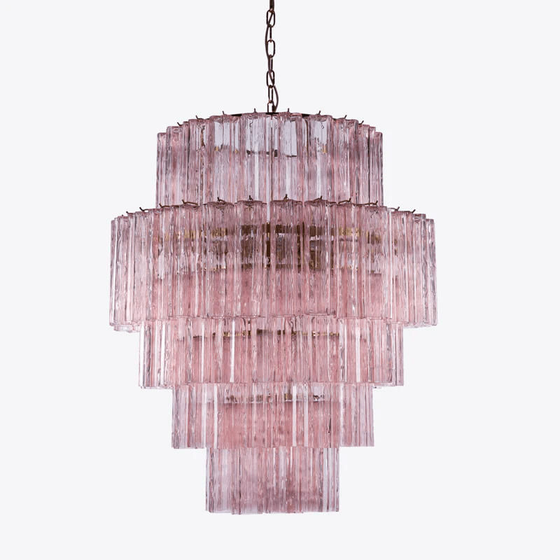 Merrenrose Glass Chandelier-Moonnatur