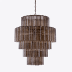 Merrenrose Glass Chandelier-Moonnatur