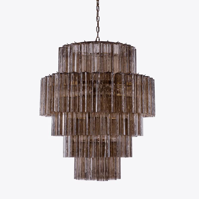 Merrenrose Glass Chandelier-Moonnatur