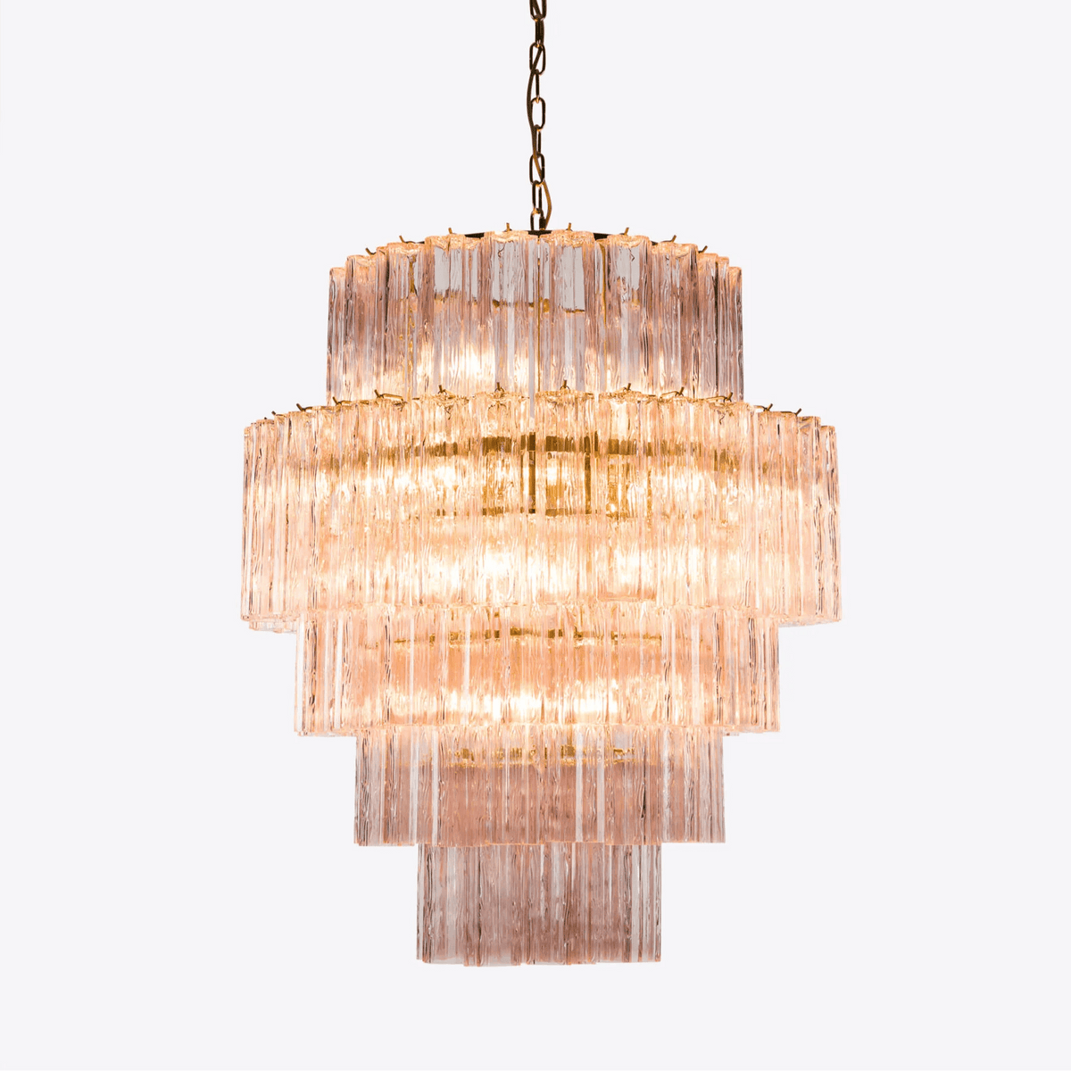 Merrenrose Glass Chandelier-Moonnatur