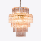 Merrenrose Glass Chandelier-Moonnatur