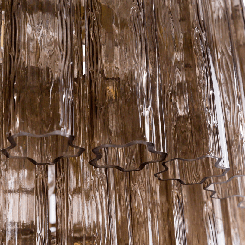 Merrenrose Glass Chandelier-Moonnatur