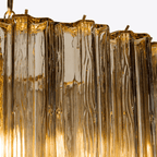 Merrenrose Glass Chandelier-Moonnatur