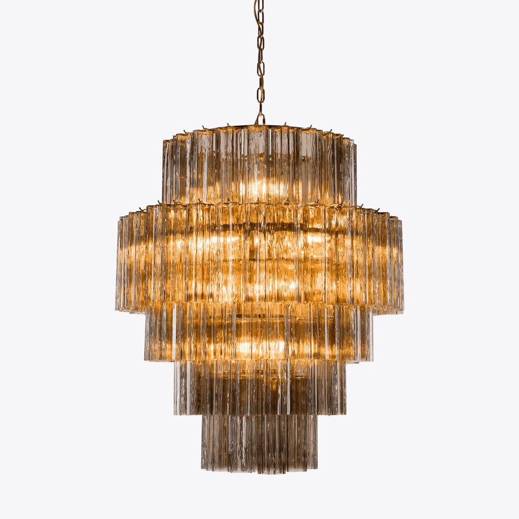 Merrenrose Glass Chandelier-Moonnatur