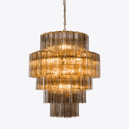 Merrenrose Glass Chandelier-Moonnatur