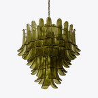 Meldenwren Glass Chandelier-Moonnatur