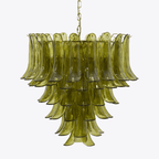 Meldenwren Glass Chandelier-Moonnatur