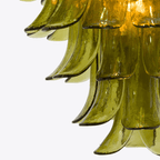 Meldenwren Glass Chandelier-Moonnatur