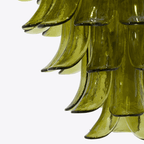 Meldenwren Glass Chandelier-Moonnatur