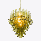Meldenwren Glass Chandelier-Moonnatur
