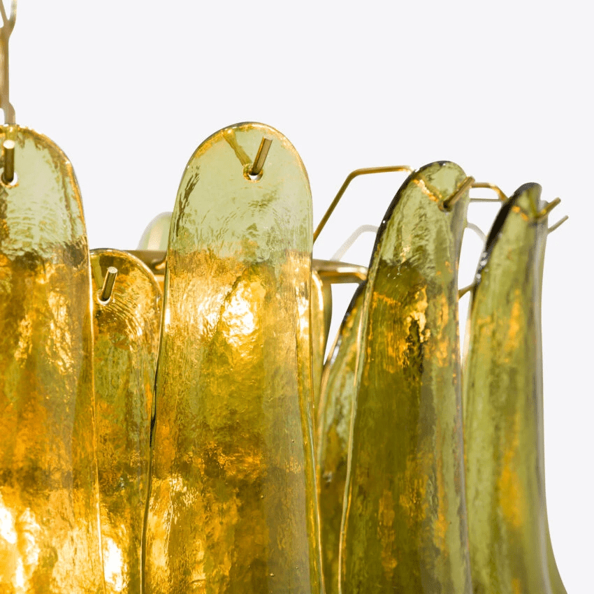 Meldenwren Glass Chandelier-Moonnatur