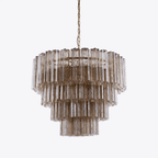 Mardengrove Glass Chandelier-Moonnatur