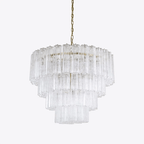 Mardengrove Glass Chandelier-Moonnatur