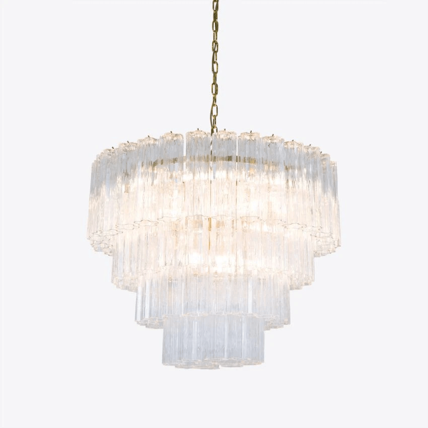 Mardengrove Glass Chandelier-Moonnatur
