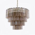 Mardengrove Glass Chandelier-Moonnatur