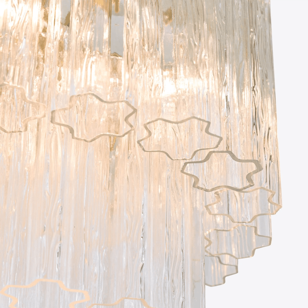 Veldeneth Glass Chandelier-Moonnatur