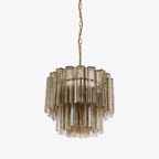 Veldeneth Glass Chandelier-Moonnatur