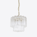Veldeneth Glass Chandelier-Moonnatur