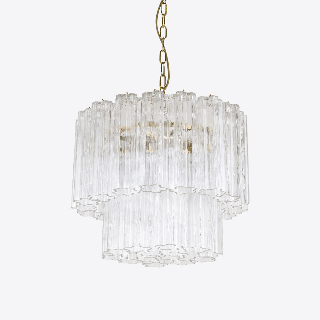 Veldeneth Glass Chandelier-Moonnatur