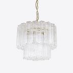 Veldeneth Glass Chandelier-Moonnatur
