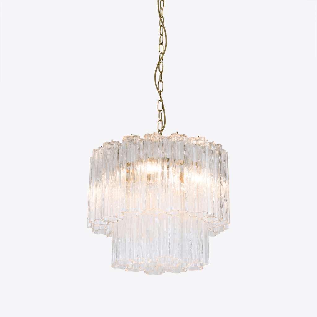Veldeneth Glass Chandelier-Moonnatur