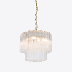 Veldeneth Glass Chandelier-Moonnatur