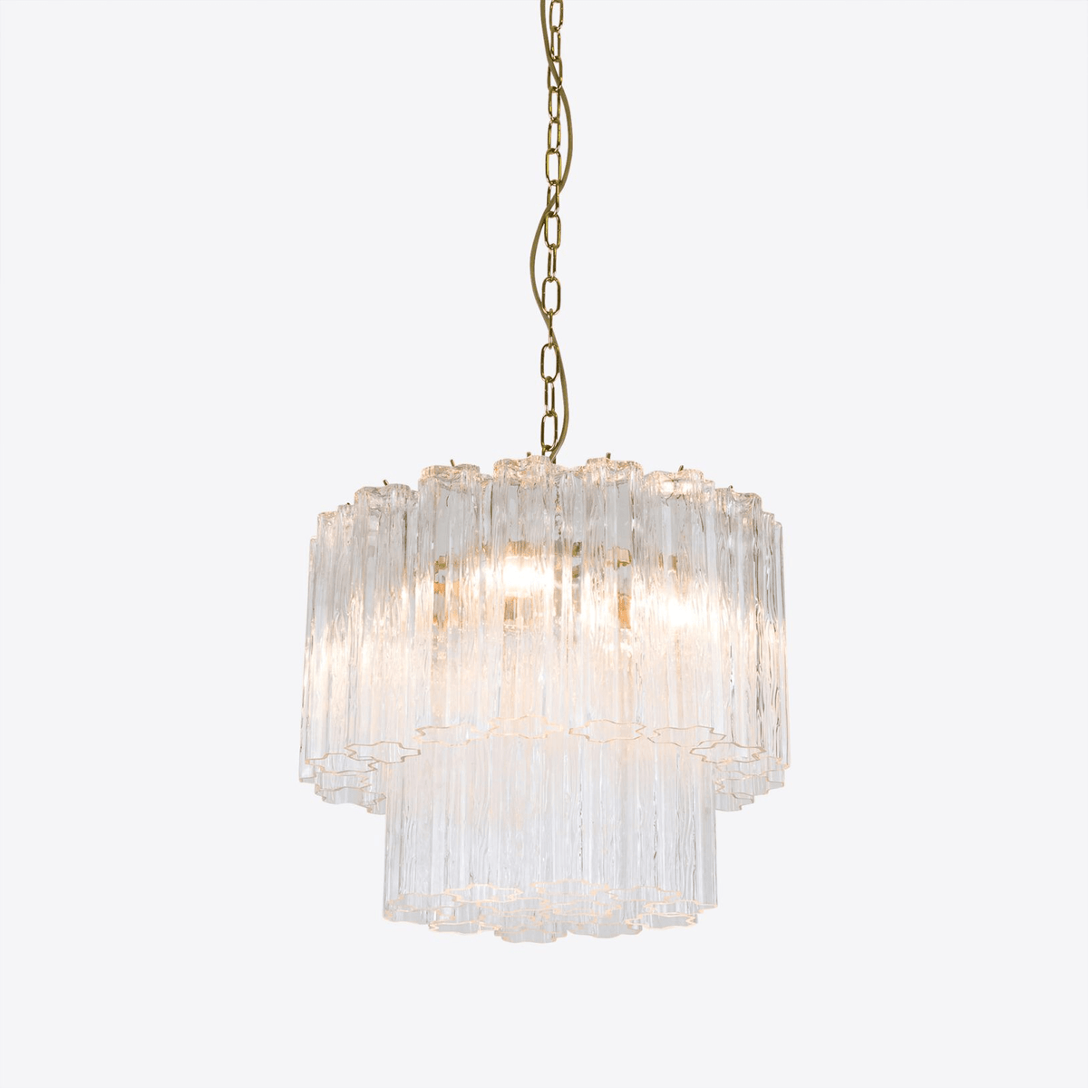 Veldeneth Glass Chandelier-Moonnatur