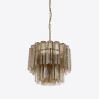 Veldeneth Glass Chandelier-Moonnatur