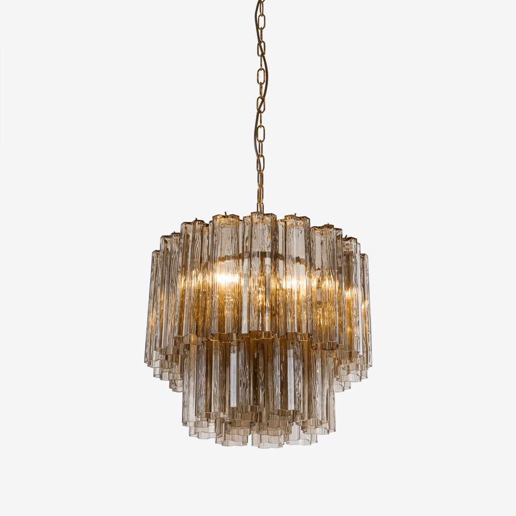 Veldeneth Glass Chandelier-Moonnatur