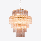 Merrenrose Glass Chandelier-Moonnatur