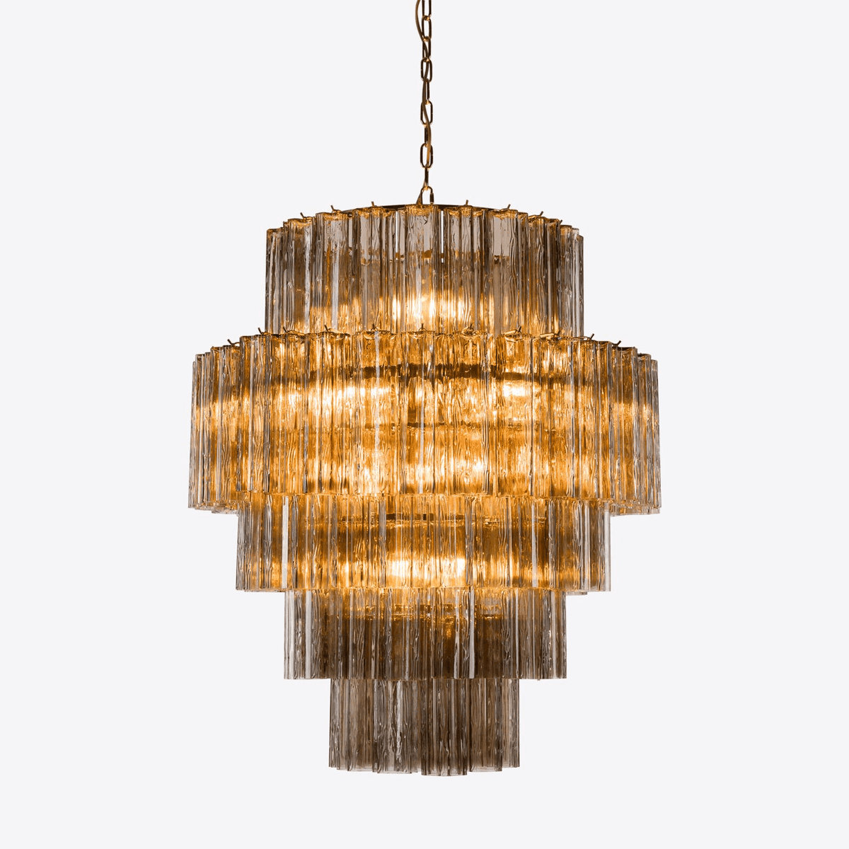 Merrenrose Glass Chandelier-Moonnatur