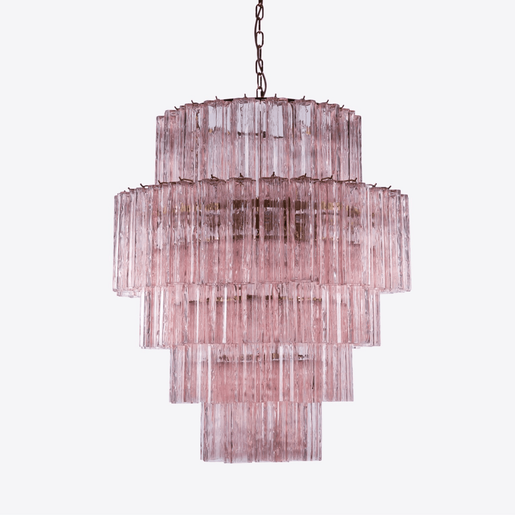 Merrenrose Glass Chandelier-Moonnatur