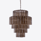 Merrenrose Glass Chandelier-Moonnatur