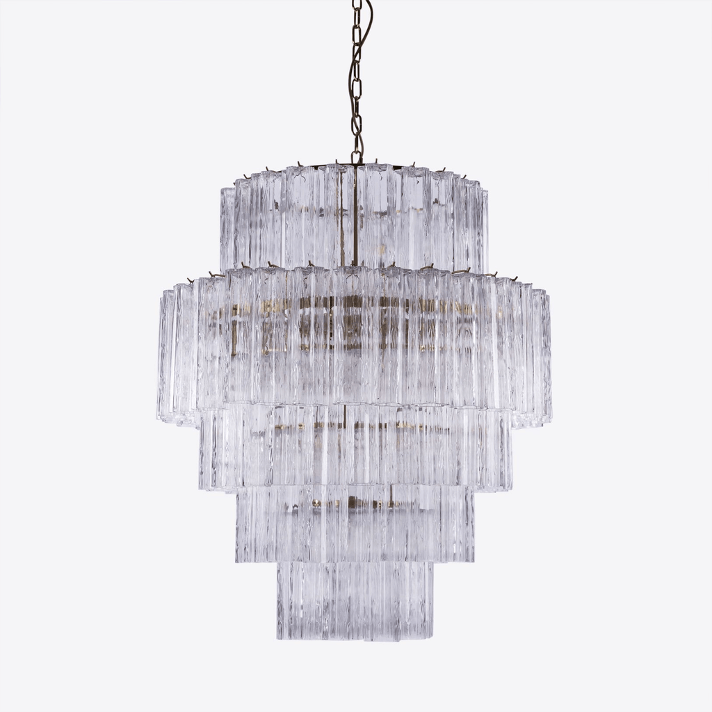 Merrenrose Glass Chandelier-Moonnatur