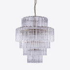 Merrenrose Glass Chandelier-Moonnatur