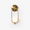Glenwyn Glass Wall Light-Moonnatur