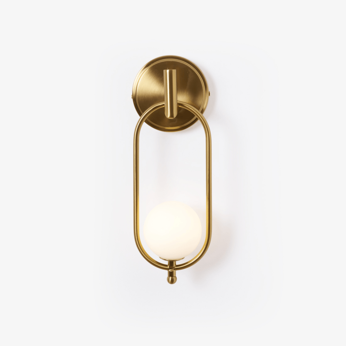 Glenwyn Glass Wall Light-Moonnatur