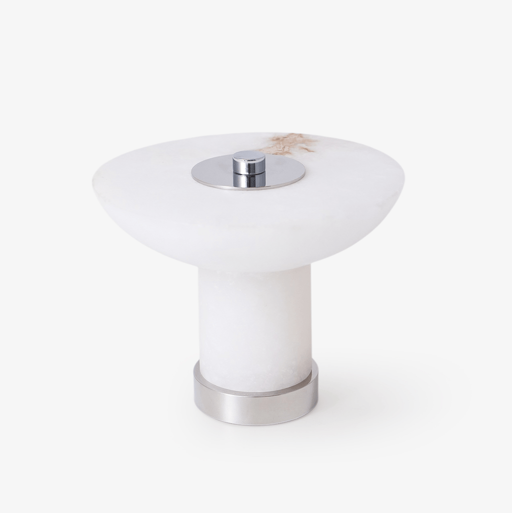 Kesterholm Alabaster Table Lamp-Moonnatur