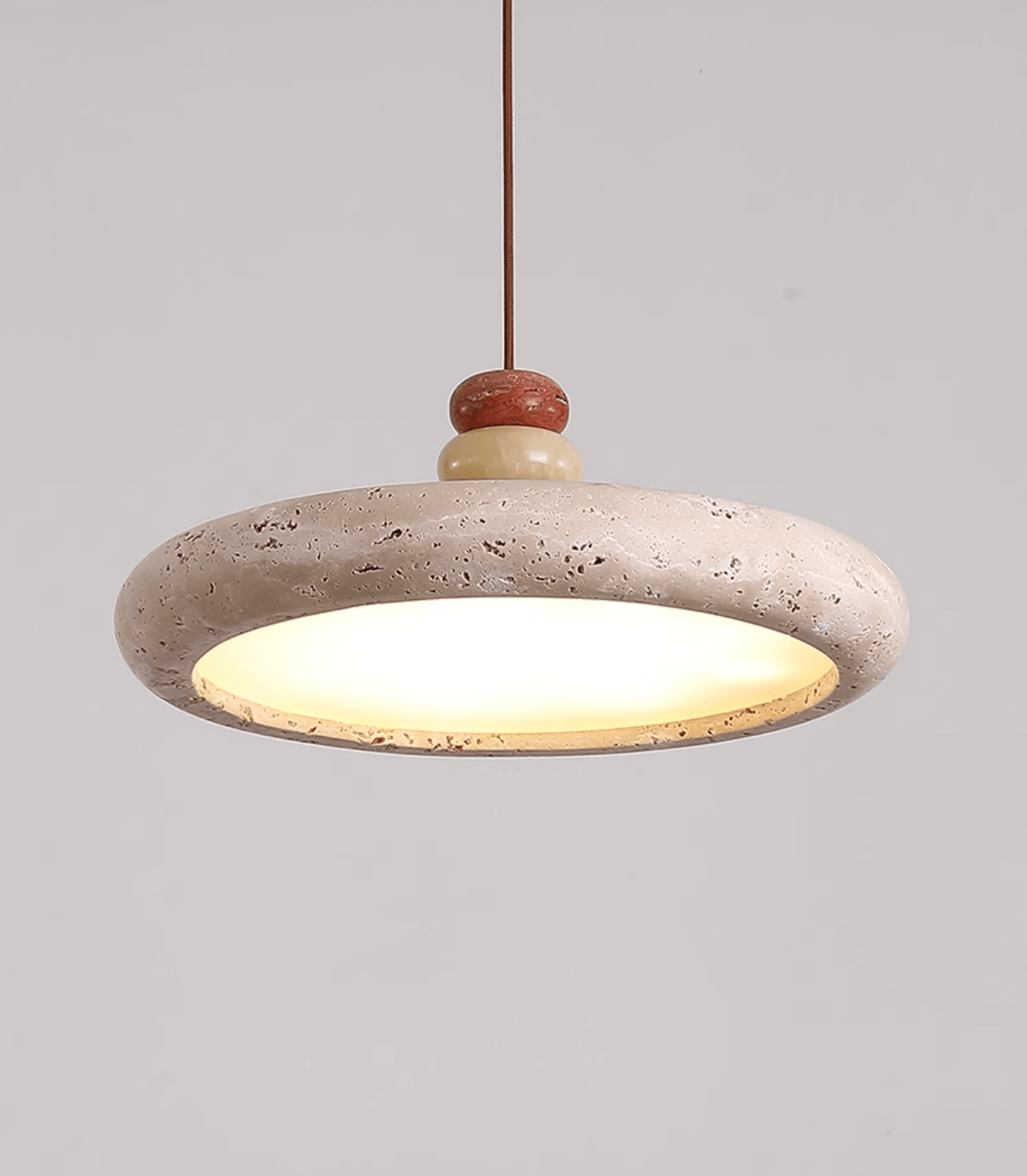Jardenwick Travertine Pendant Light-Moonnatur