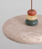 Jardenwick Travertine Pendant Light-Moonnatur
