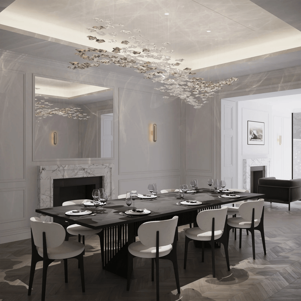 Osternia Glass Chandelier-Moonnatur