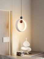Ivrenhaven Travertine Pendant Light-Moonnatur