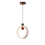 Ivrenhaven Travertine Pendant Light-Moonnatur
