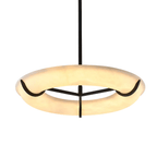 Inverwell Alabaster Chandelier-Moonnatur