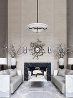 Inverwell Alabaster Chandelier-Moonnatur