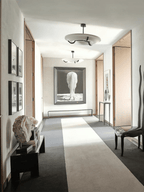 Inverwell Alabaster Chandelier-Moonnatur